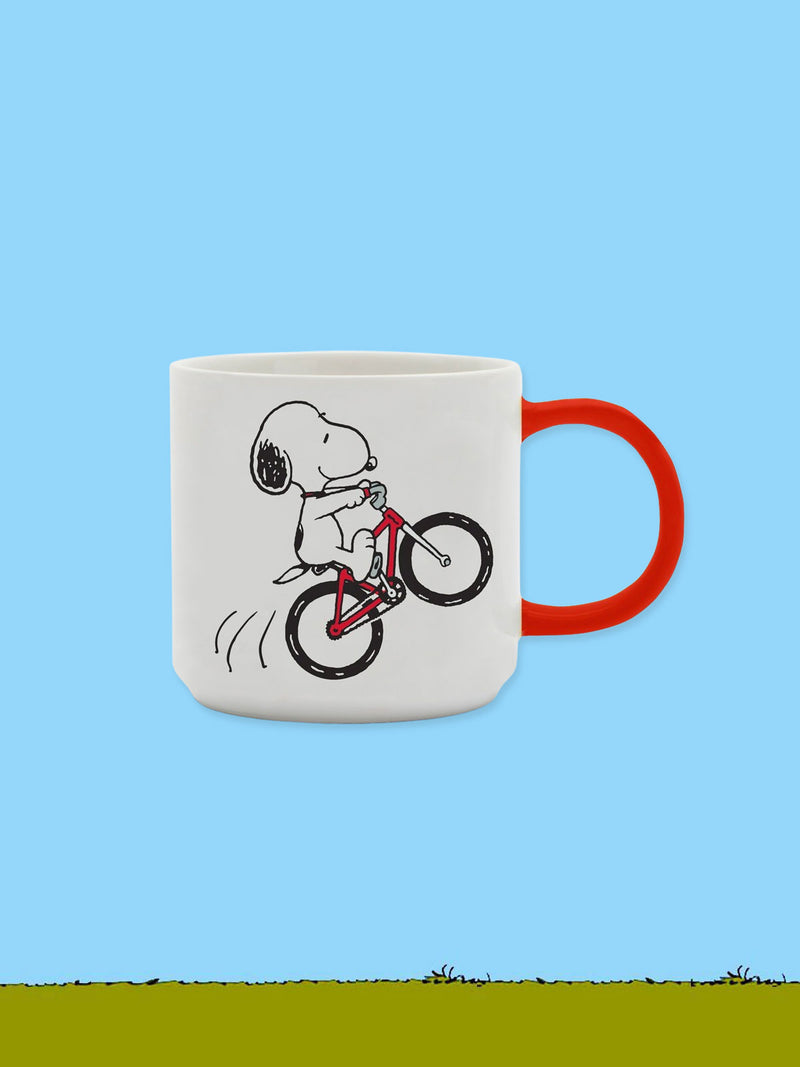 Peanuts Ceramic Mug - Born To Ride