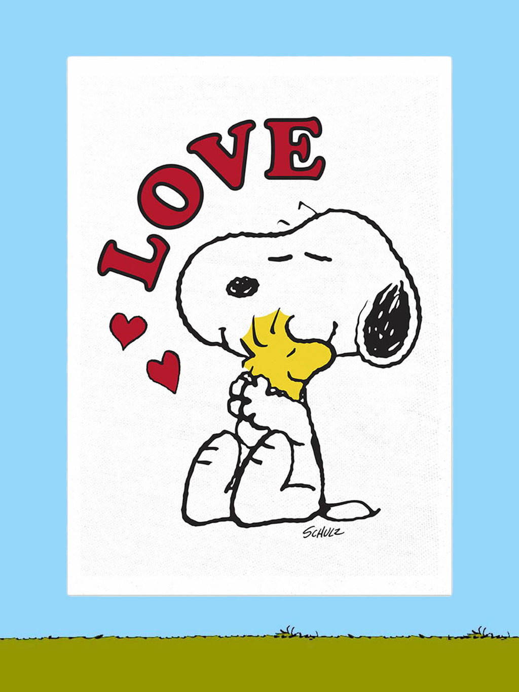 Peanuts Tea Towel - Snoopy Love