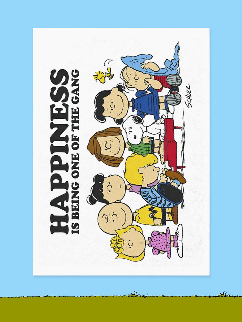 Peanuts Tea Towel - Gang Happiness