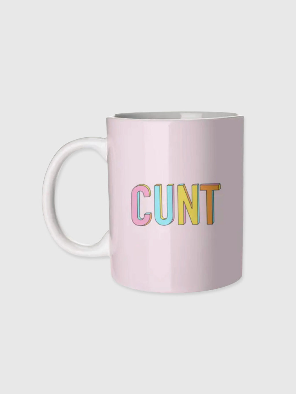 Cup / Mug - Cunt Logo - Pink