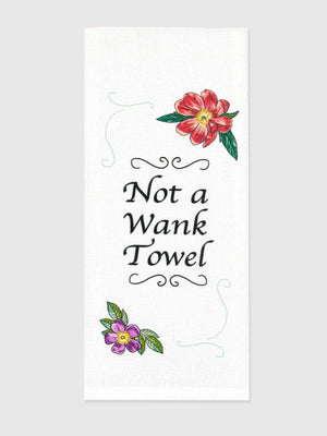 Funny Tea Towels - Not a wank towel