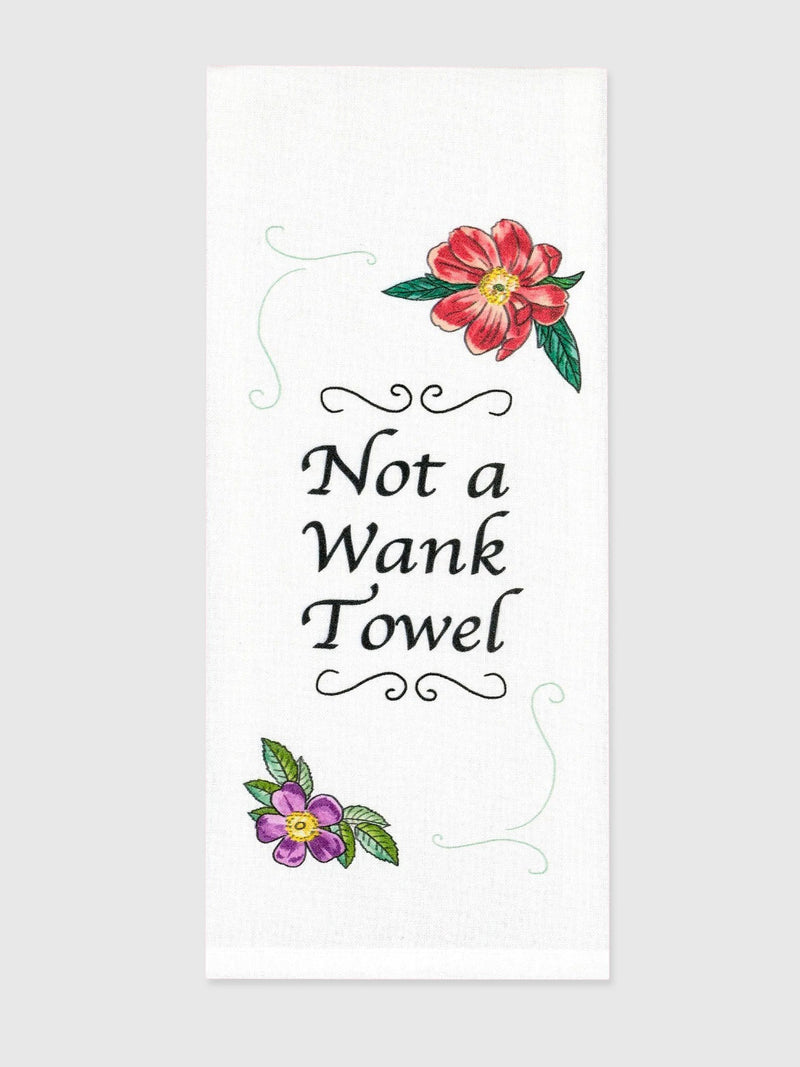 Funny Tea Towels - Not a wank towel