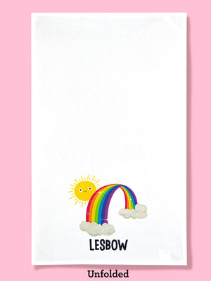 Funny Tea Towels - Lesbow
