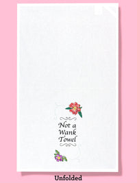Funny Tea Towels - Not a wank towel