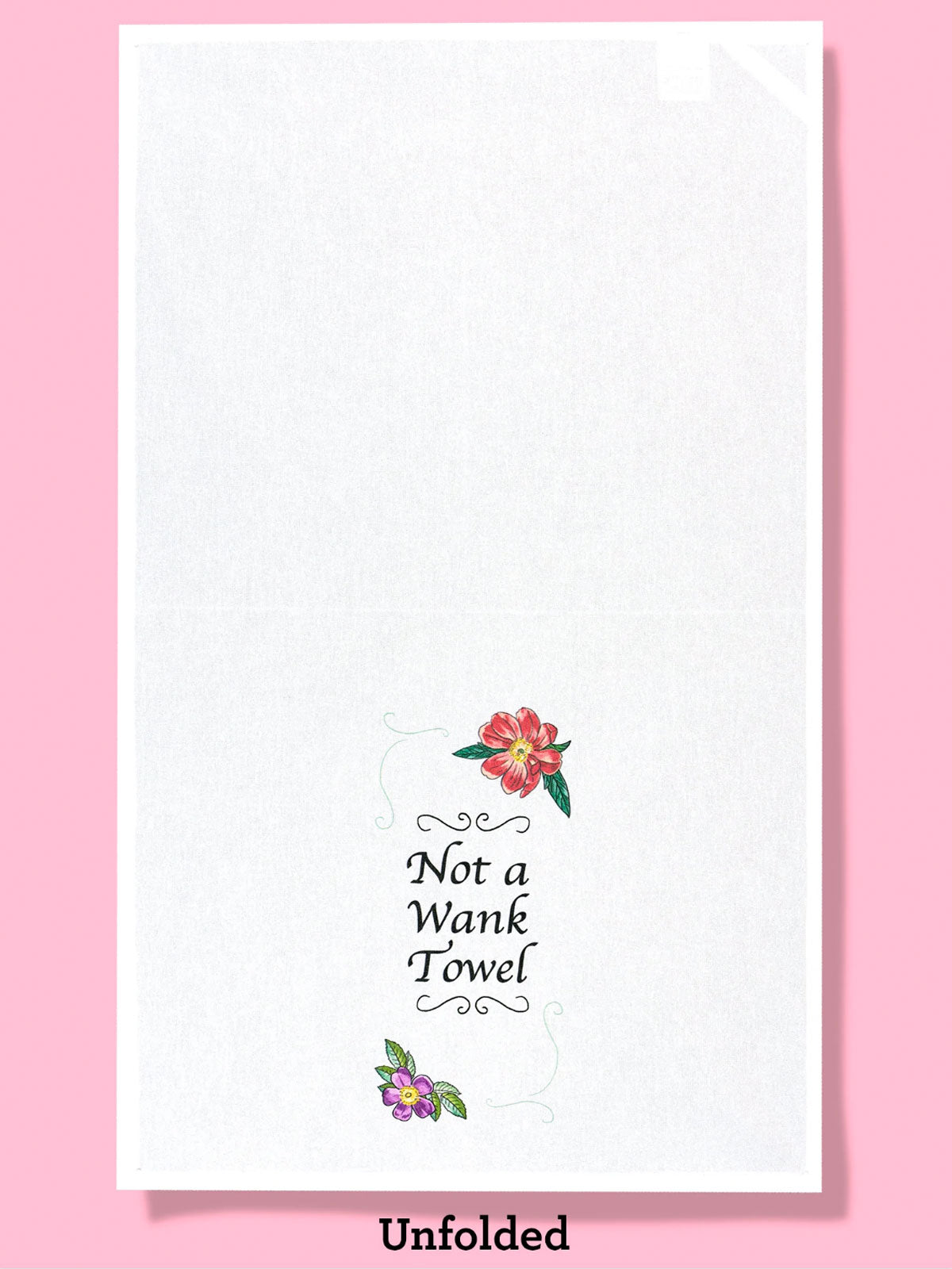 Funny Tea Towels - Not a wank towel