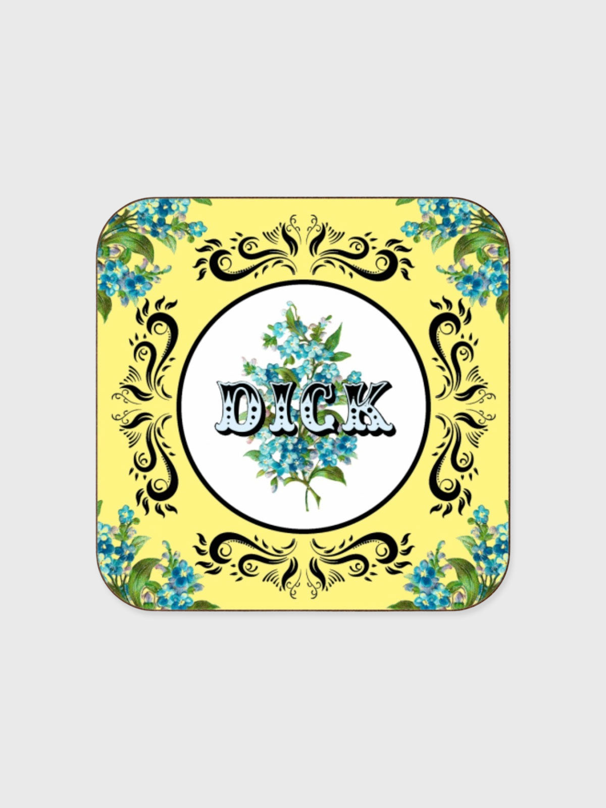 Coaster - Dick - Yellow