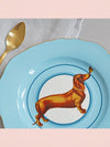 Yvonne Ellen Sausage Doggie - Tea Plate 16cm