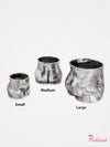 Booty Ceramic Jar / Pot Silver - Large