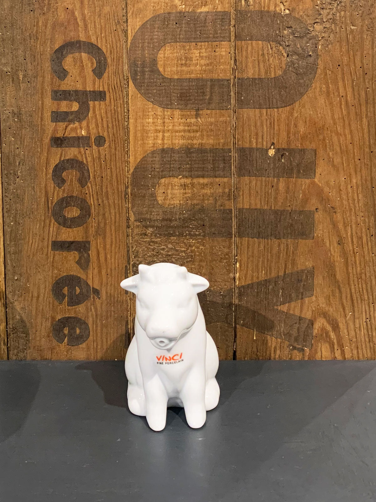 White Cow Ceramic Milk Jug