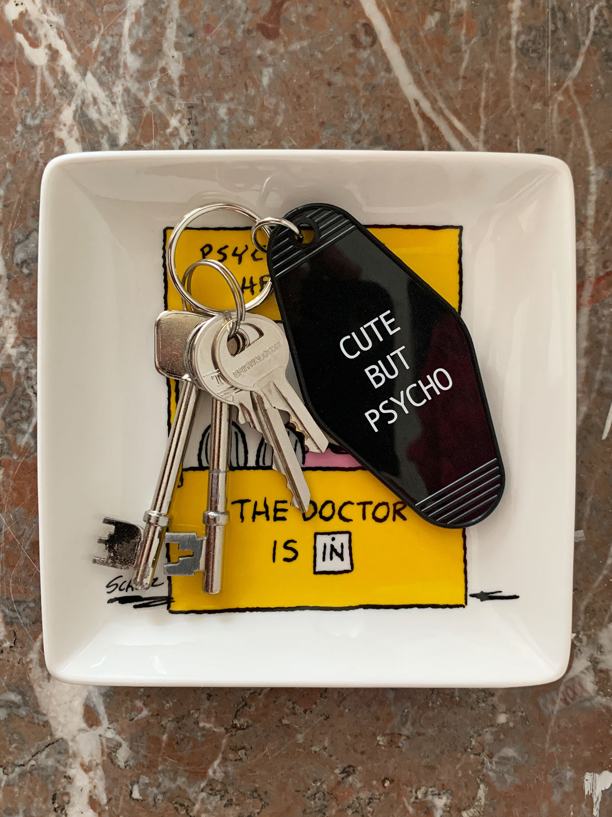 Key Tag - Cute But Psycho