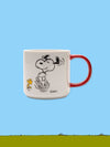 Peanuts Ceramic Mug - To Dance is to Live (Red Handle Edition)