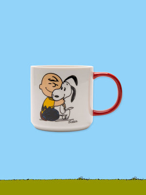 Peanuts Ceramic Mug - Happiness is a warm puppy