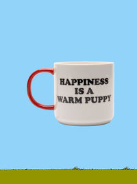 Peanuts Ceramic Mug - Happiness is a warm puppy