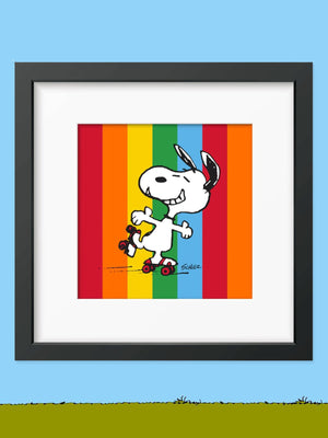 Peanuts Framed Print - Snoopy Good Times