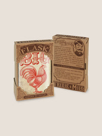 Stainless Steel Hip Flask - Cock