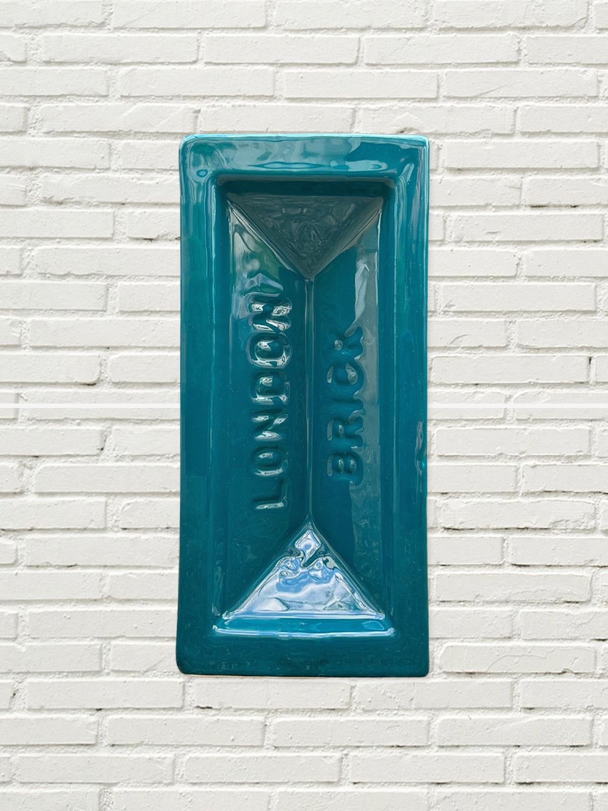 London Brick Vase - Teal