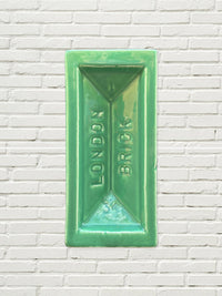 London Brick Vase - Green