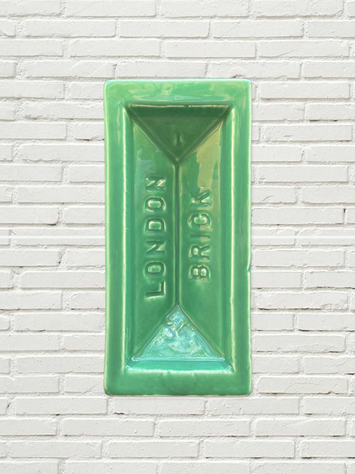 London Brick Vase - Green