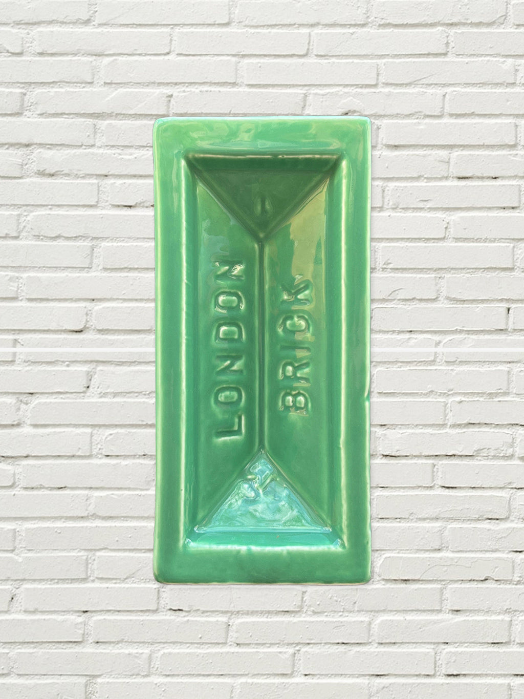 London Brick Vase - Green