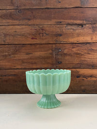 Jadeite Glass Sundae Dish