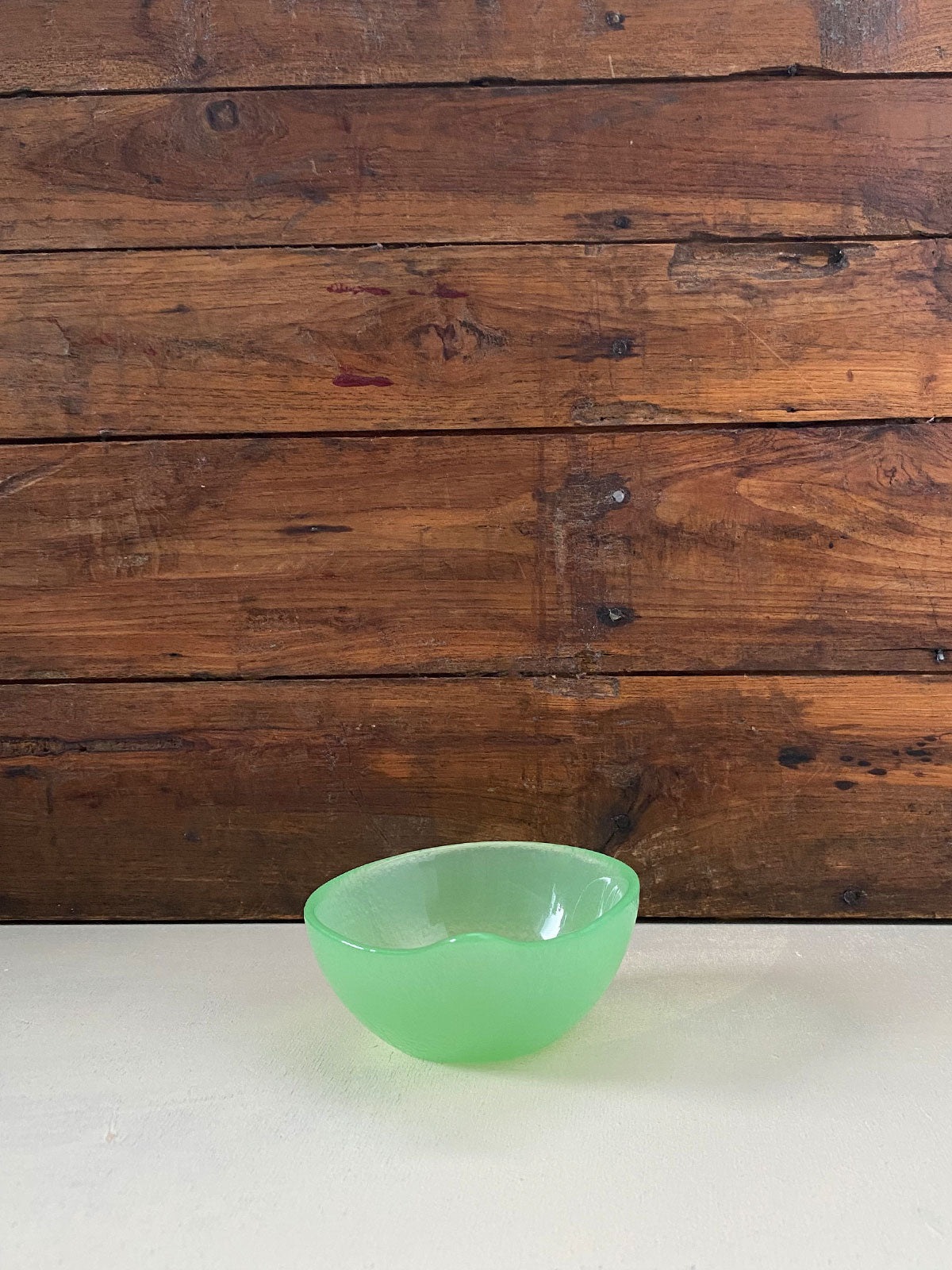 Jadeite Glass Sauce Cup