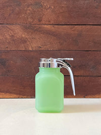 Jadeite Glass Syrup Dispenser Jug