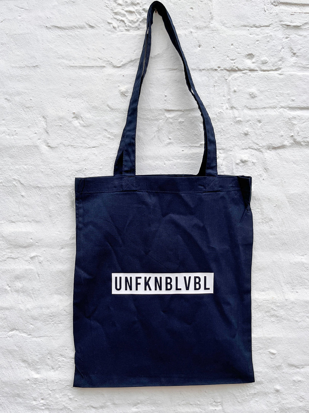 UNFCKBLVBL - Tote Bag - Navy