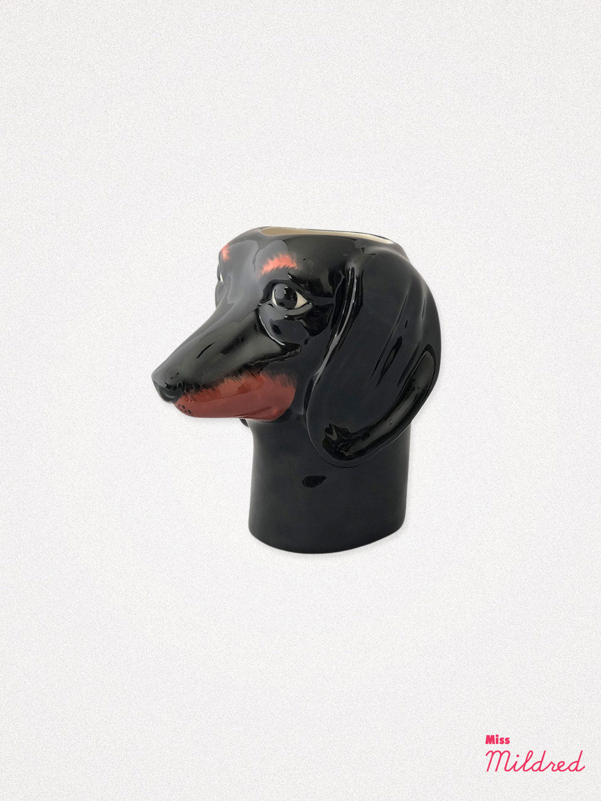 Debbie the Dachshund Vase