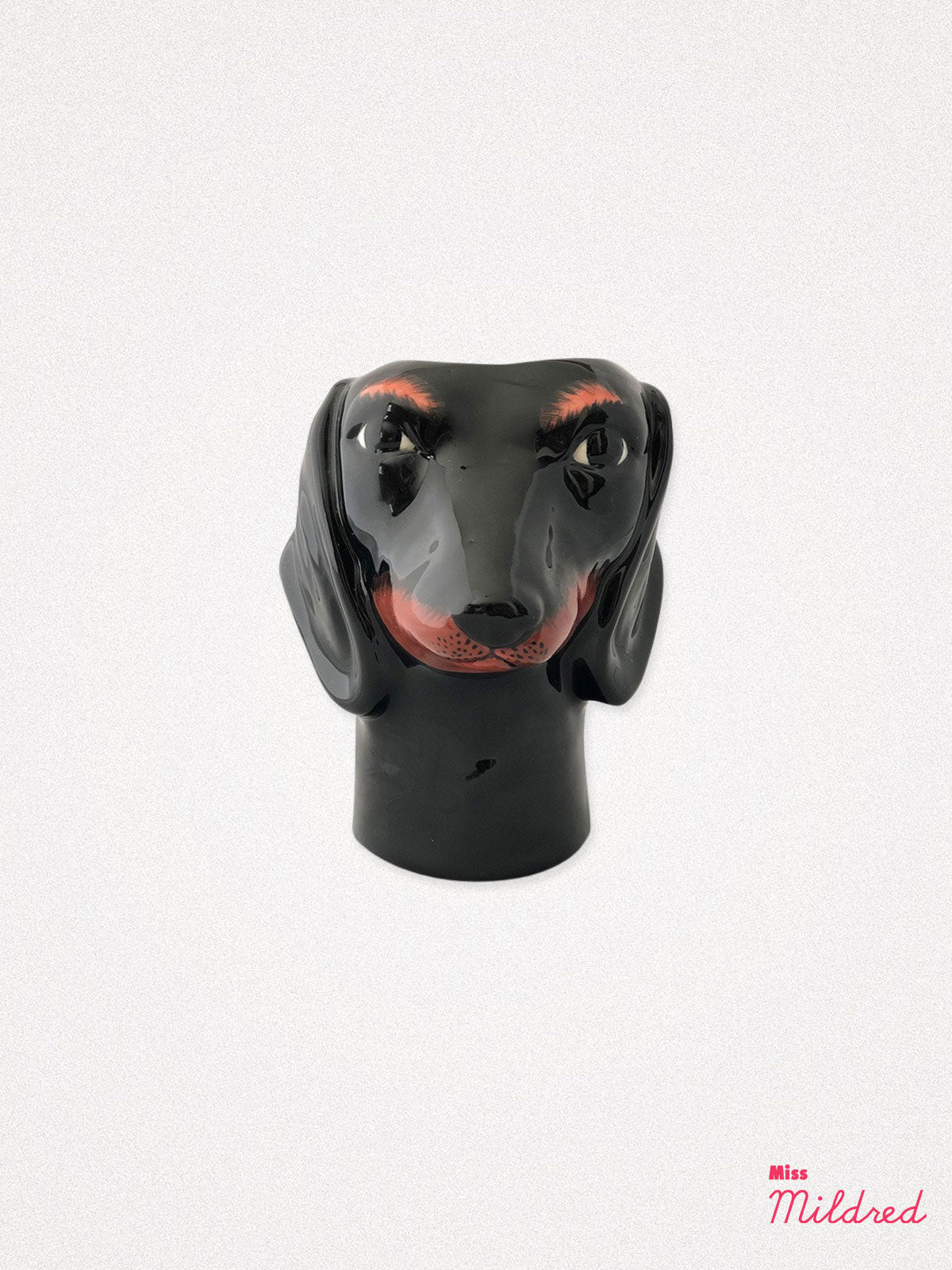 Debbie the Dachshund Vase