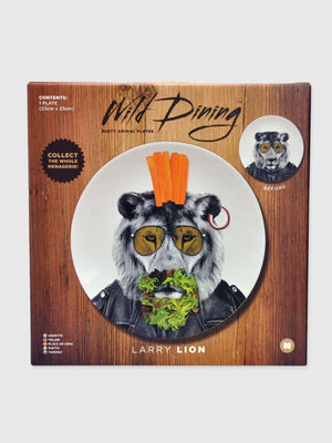 Wild Dining Plate - Lion