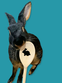 Wooden Bunny Spoon