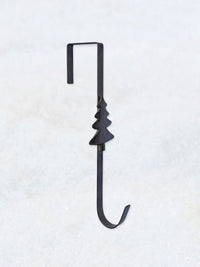 Wreath Iron Door Hanger - Tree