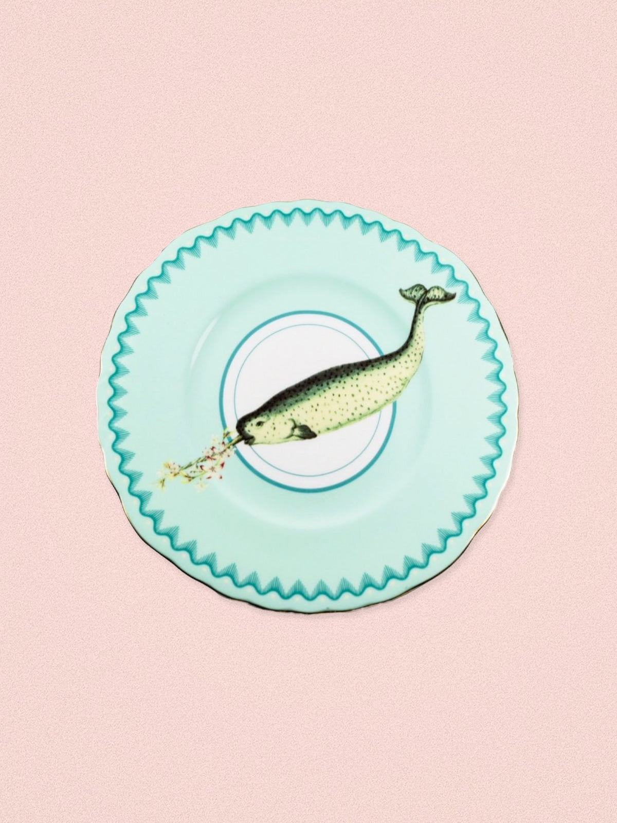 Yvonne Ellen Narwhal - Tea Plate 16cm